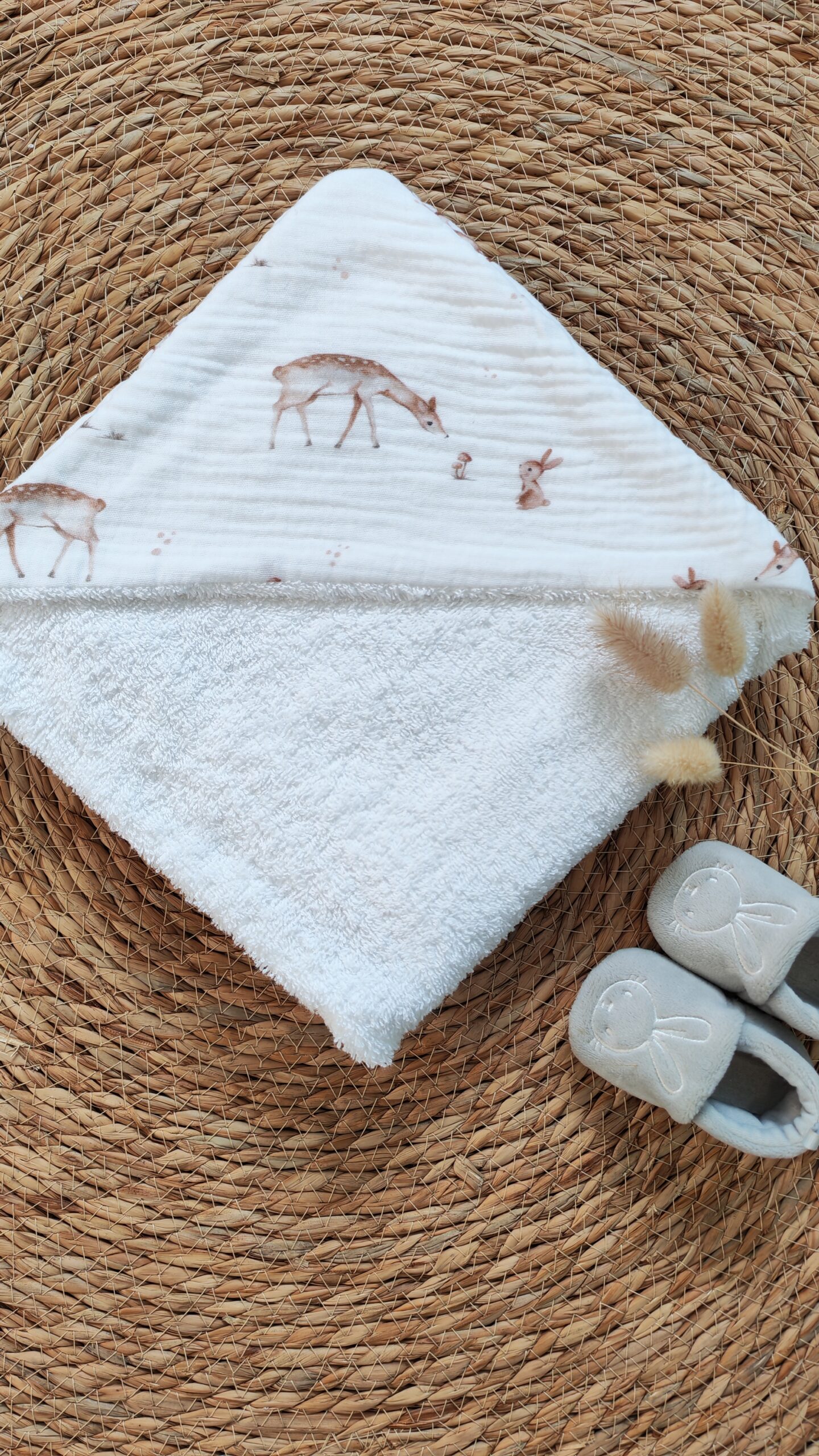 Cape de bain faon Cape de bain faon