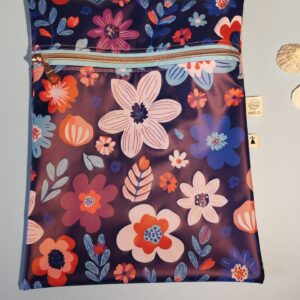 Pochette impermeable fleurs