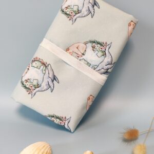 Matelas à langer nomade imperméable – Le monde de Nino – Éponge de bambou