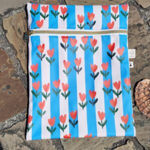 Pochette imperméable multi-usages tulipes